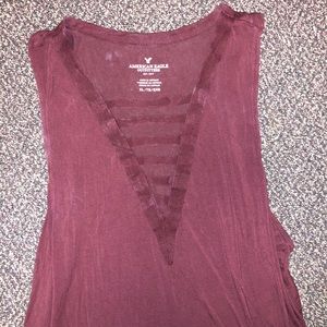 Cute Maroon Tank